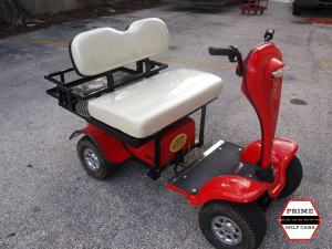 Red Cricket ESV Golf Cart affordable golf cart rental, golf cart rent marathon