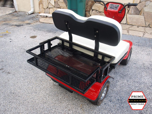 Red Cricket ESV Mini Mobility Golf Cart affordable golf cart rental, golf cart rent marathon