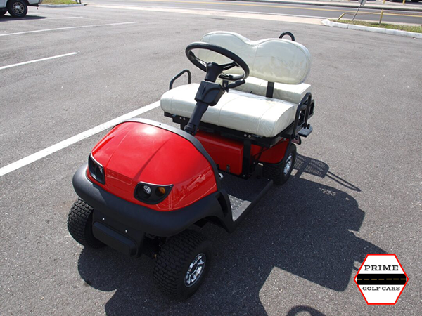 Red Cricket RX5 Golf Cart affordable golf cart rental, golf cart rent marathon