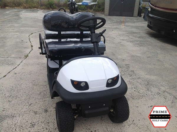 White Cricket RX5 Mini Golf Cart affordable golf cart rental, golf cart rent marathon