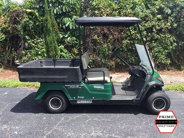 Yamaha Utility Box Bed Cart affordable golf cart rental, golf cart rent marathon